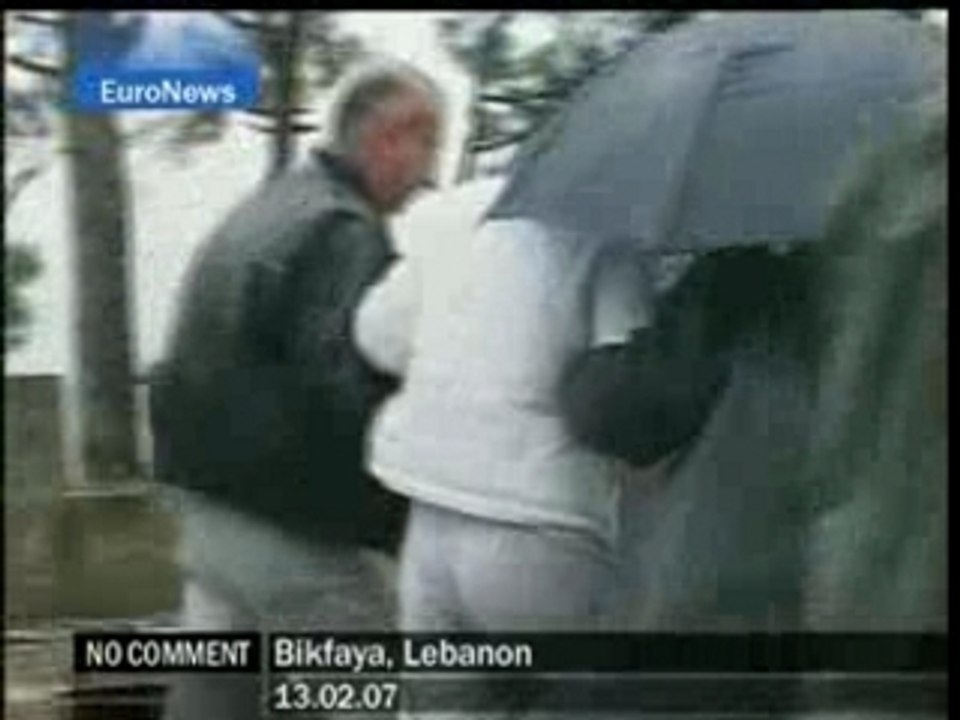 attentat liban 13/02/07 Euronews