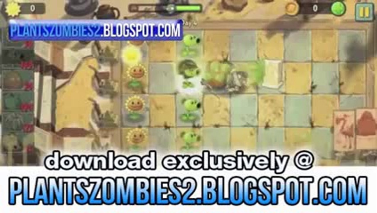 Plants vs Zombies 2 Hack [iOS, Android] Plants vs Zombies 2 Cheat!!