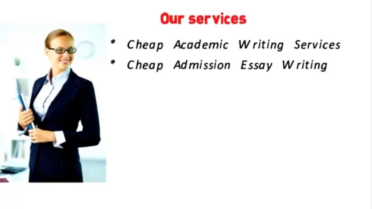 Cheap writing services