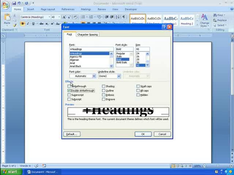 MS Word 2007 Tutorial 7 - Important Keyboard For For Users