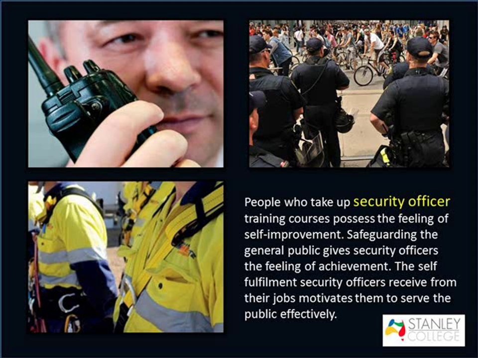 Advantages in taking up Security Courses Perth