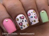 Toothpick Nail Designs ★ Nail Art without Tools ★ No Tools Nail Art Using Toothpick