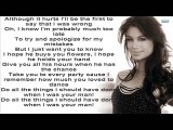 Bruno Mars When i was your man lyrics