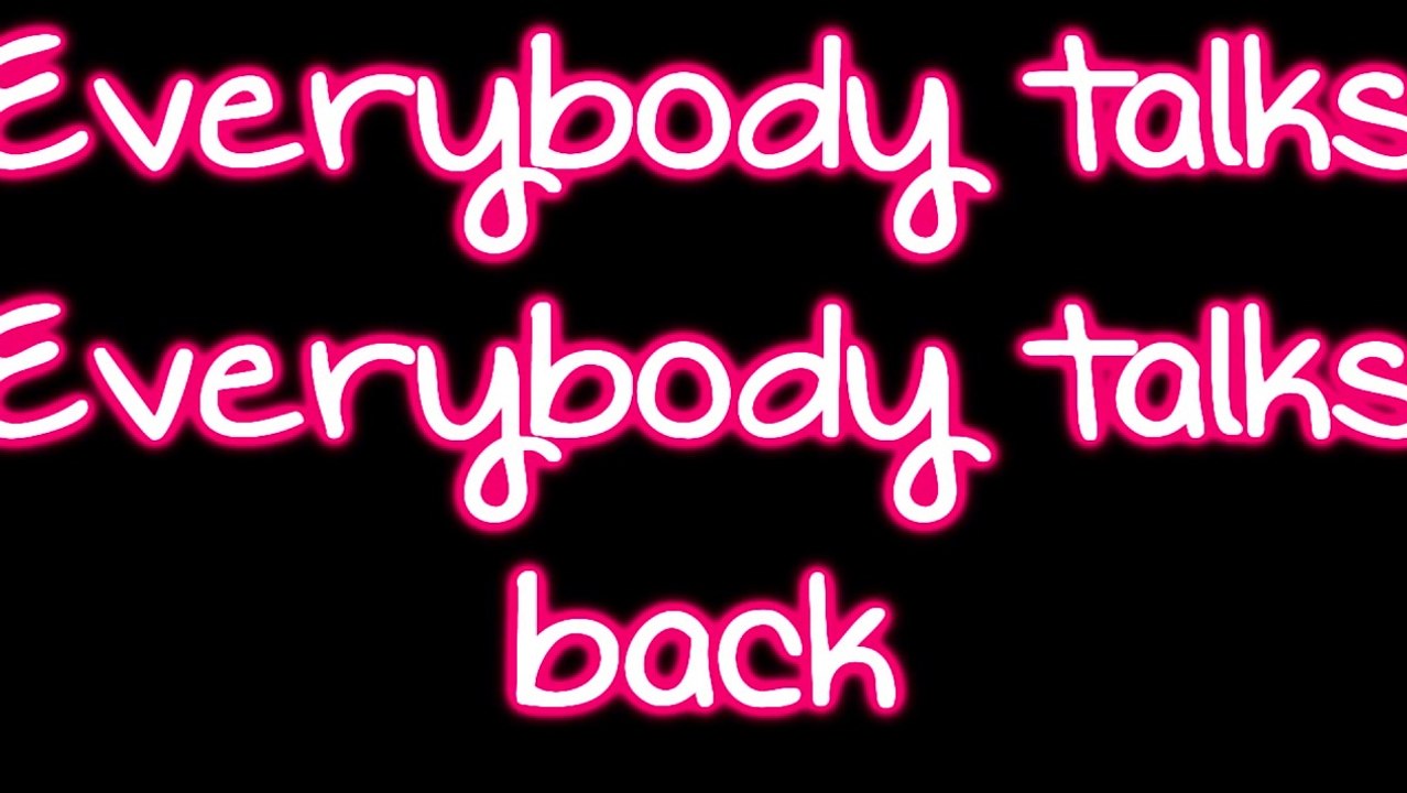 Everybody Talks - Neon Trees Lyrics - video Dailymotion