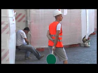 Napoli - Dopo il crollo in galleria, messa in sicurezza anche del San Carlo (28.08.14)