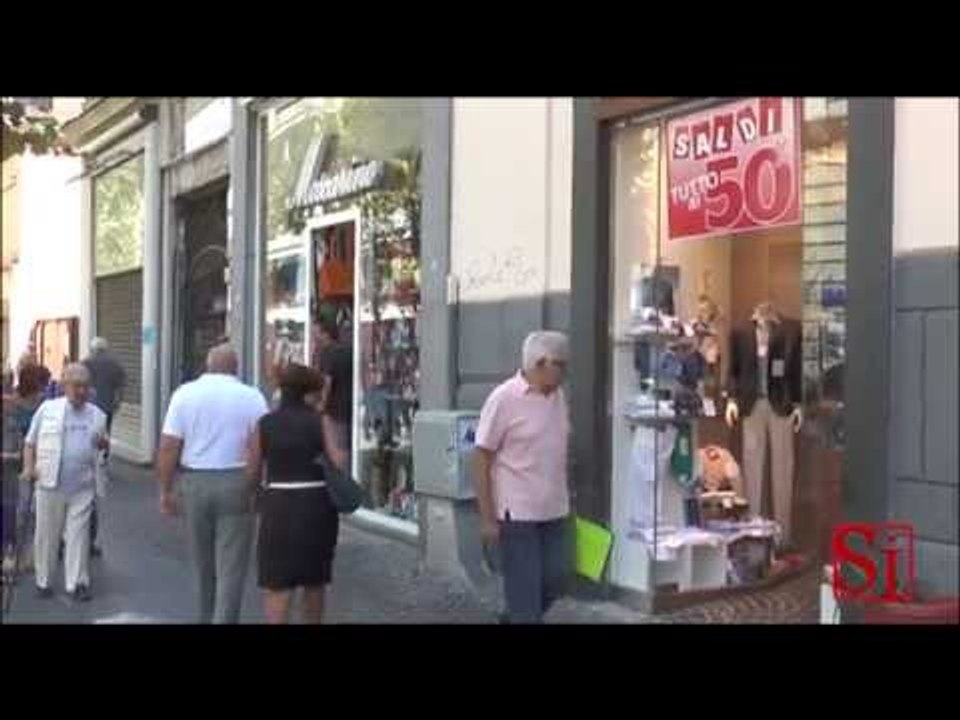 Napoli - Flop dei saldi estivi, calo del 30% (28.08.14)