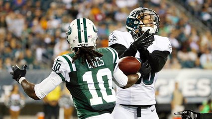 Jets vs. Eagles preseason highlights