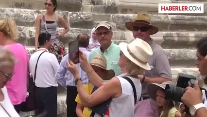Aspendos Antik Tiyatrosu Bakımdan Geçirildi