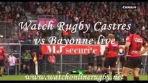 live Castres vs Bayonne match