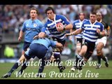 Watch Blue Bulls vs Western Province rugby live