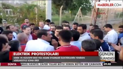 Derik ve Kızıltepeli Çiftçiye Elektrik Verildi