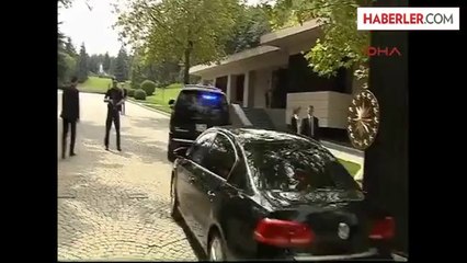 Davutoğlu, Çankaya Köşkü'nde