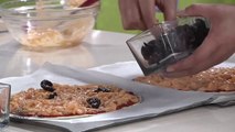 Recette Choumicha:  Recette Pizza aux oignons en sauce rose  شميشة:  بيتزا بالصلصة الوردية والبصل