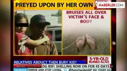 Yedi Yaşındaki Kız Diri Diri Gömüldü