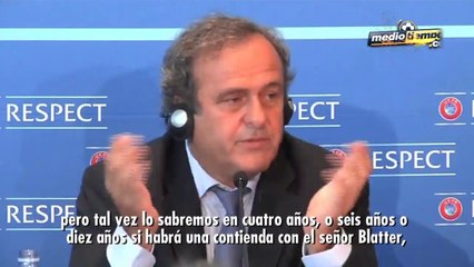 Michel Platini no buscará la Presidencia de FIFA