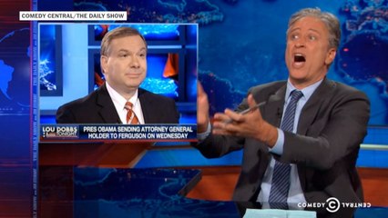 Jon Stewart takes &apos;the Ferguson challenge&apos;