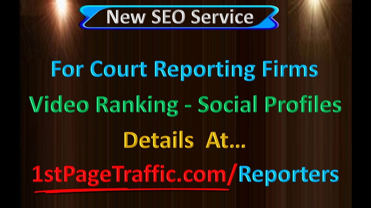 Court Reporters Toronto - Video 2