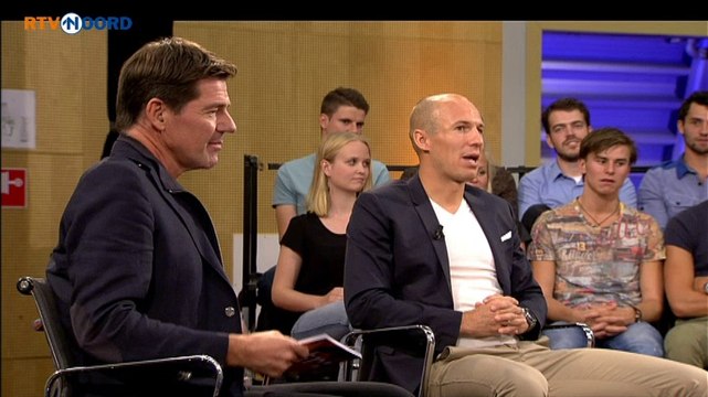 Robben: Ik blijf altijd met Groningen verbonden - RTV Noord