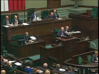 Poseł Tadeusz Iwiński - Wystąpienie z dnia 27 sierpnia 2014 roku.