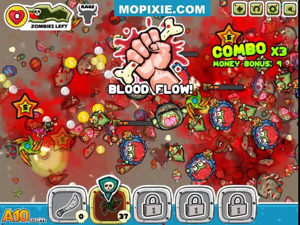 Zomburger • Action Games | Mopixie.com