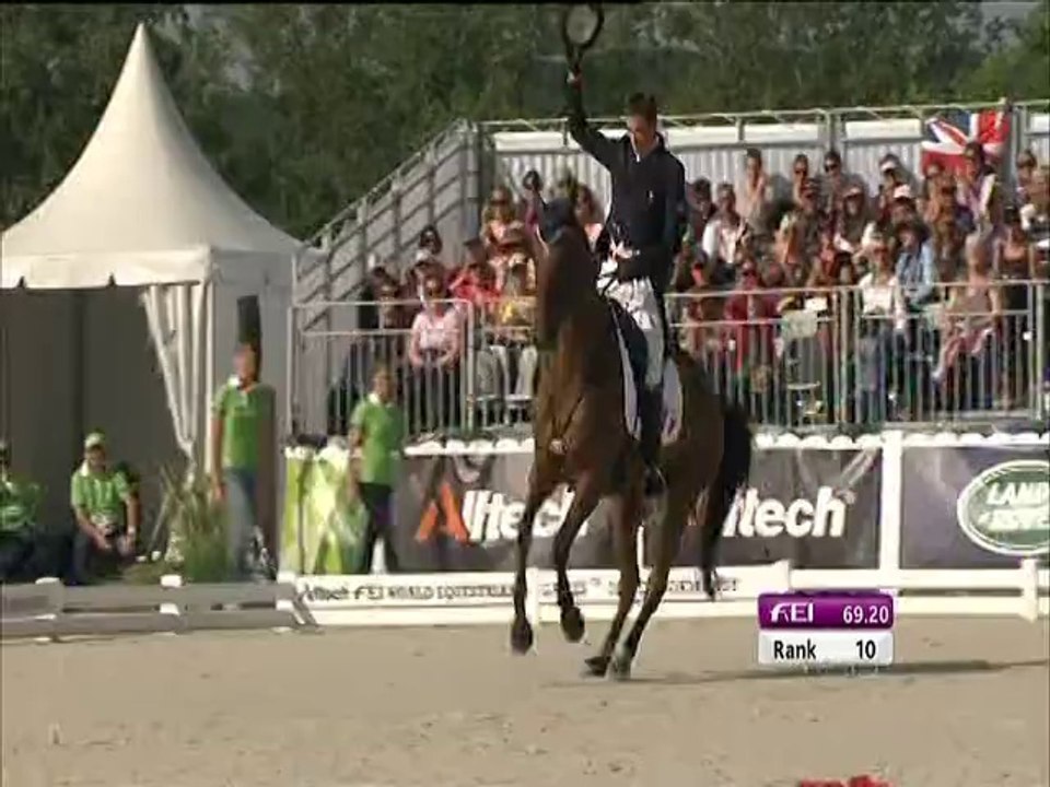 JEM : Maxime Livio au dressage du complet