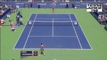 Shuai Peng vs Agnieszka Radwanska - US Open 2014 Highlights