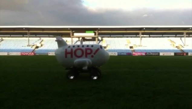 Dernier entraînement pour l'avion Hop! avant RM92-RCT