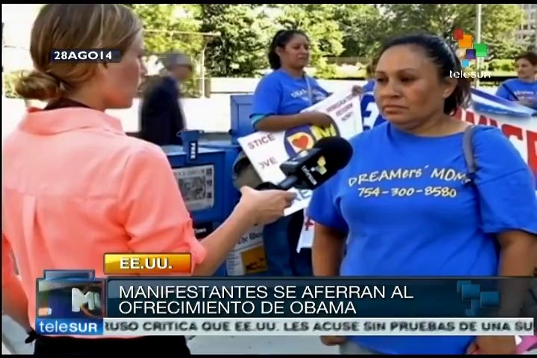 Indocumentados piden otra vez a Obama que cumpla sus promesas