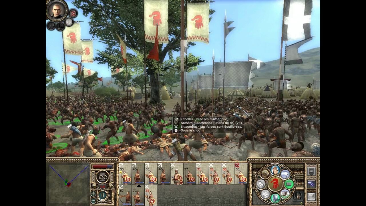 Medieval II Total War 1er Partie Tribu Apache