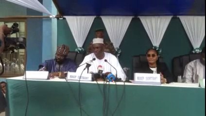 Discours du Ministre EL HAJ ISSA AZIZOU lors de sa prise de fonction