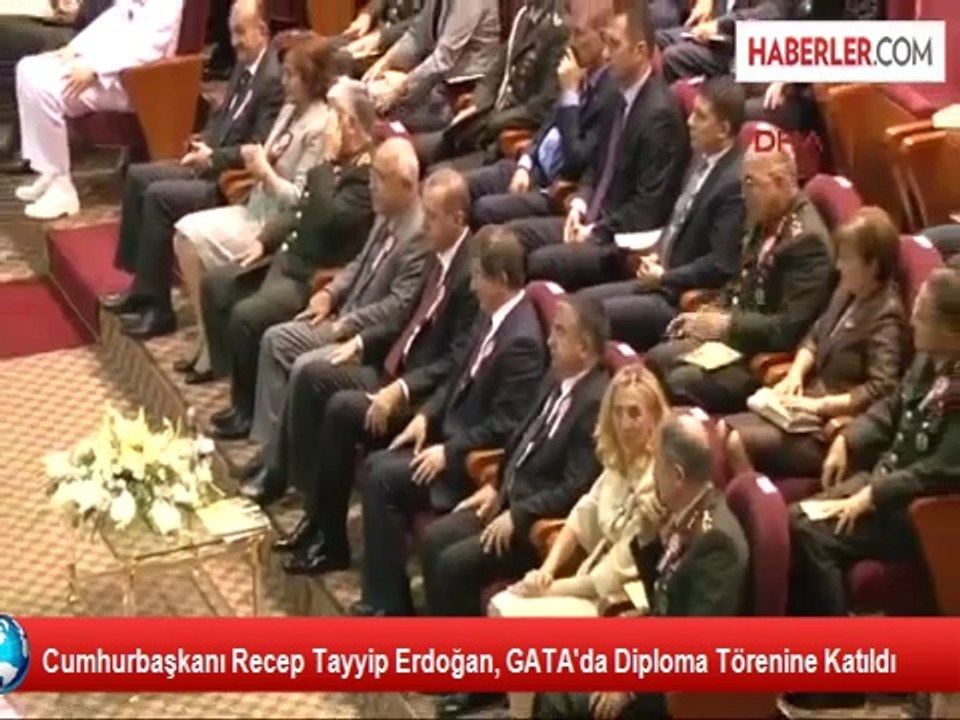Cumhurbaşkanı Recep Tayyip Erdoğan, GATA'da Diploma Törenine Katıldı