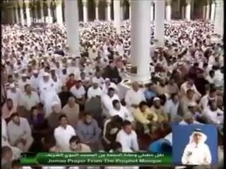 Masjid Nabwi PBUH, Juma ke Khutba main Nurani Shakh