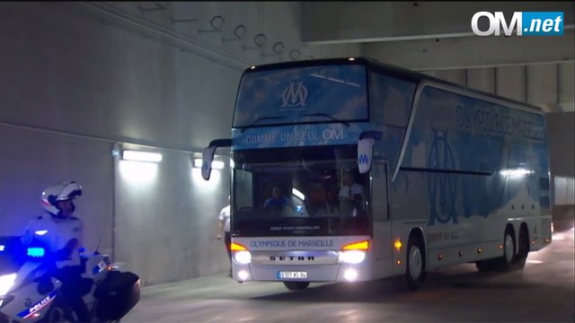 #OMOGCN : l'arrivée des Olympiens au Vélodrome