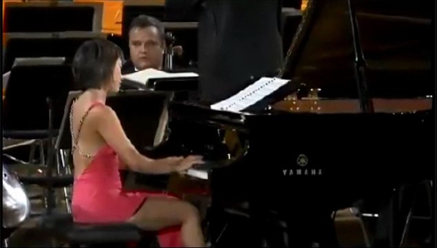 Oh..! YUJA WANG & SAN PETERSBURG Phil.O YURI TEMIRKANOV dir. SHOSTAKOVICH CONCERTO Op.35 LIVE august 29-2014