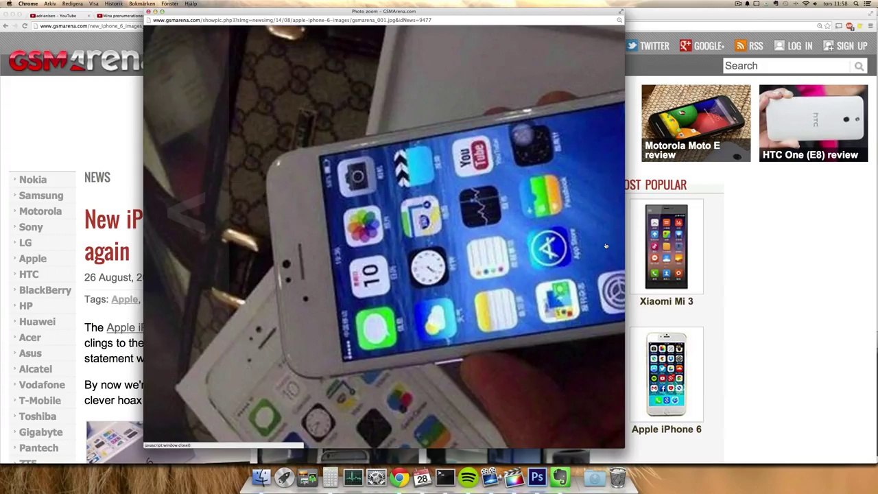 NEW iPhone 6 LEAKED Pictures