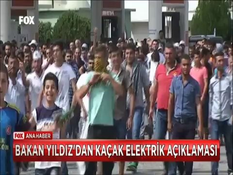 Enerji Bakanı Taner Yıldız yüzde 95 kaçak elektrik kullanan yerler var
