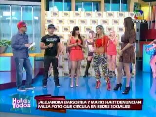 Alejandra Baigorria y Mario Hart hablaron sobre supuesta foto pornográfica