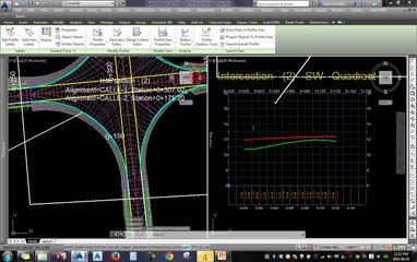 Tutoriales RG - AutoCAD Civil 3D 2014 - 56-INTERSECCION AUTOMATICA