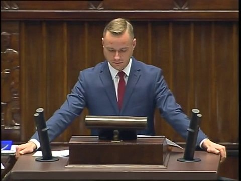 Poseł Michał Tomasz Pacholski - Wystąpienie z dnia 28 sierpnia 2014 roku.