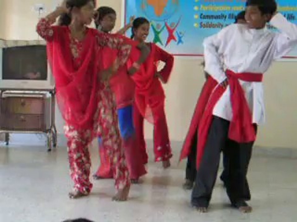 Nagpur,  danse indienne mixte, Inde 2007