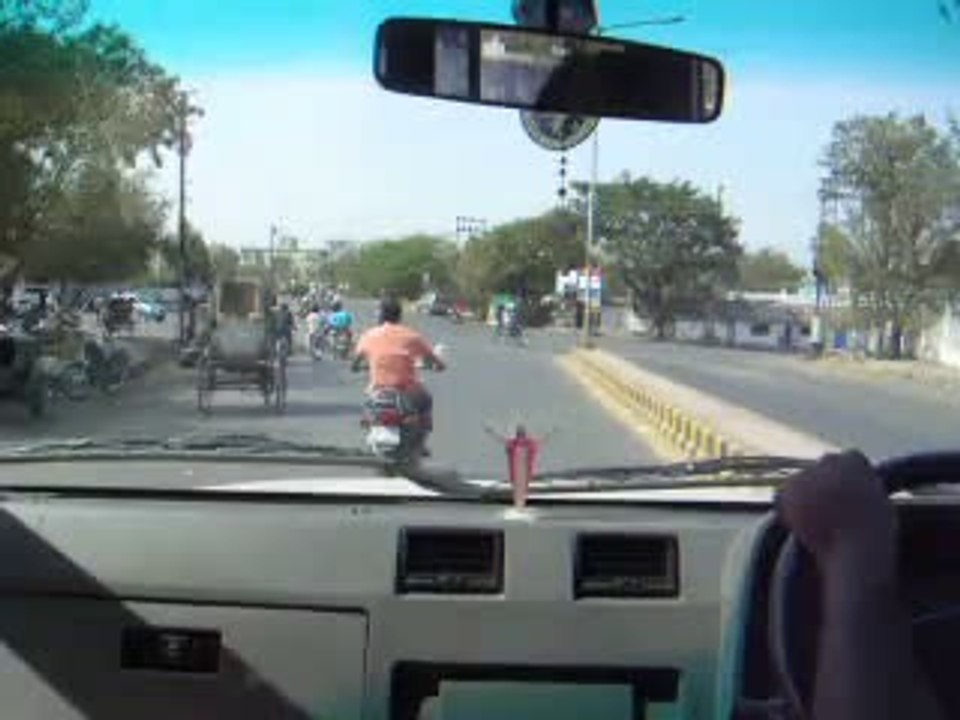Nagpur, Inde 2007, circulation en ville