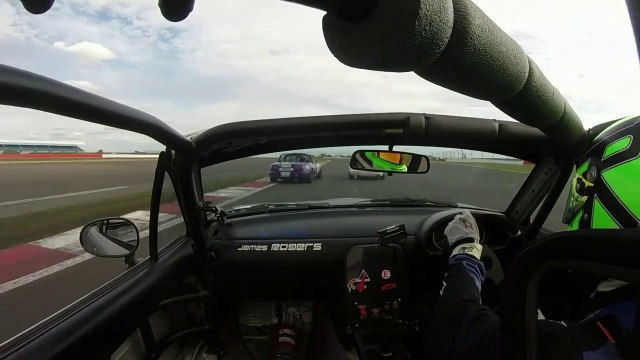 Mazda MX5 On Bord Footage - Cup Silverstone International 2014 Race