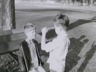 Blake, Mark and MIlton In Madison Park, 1970