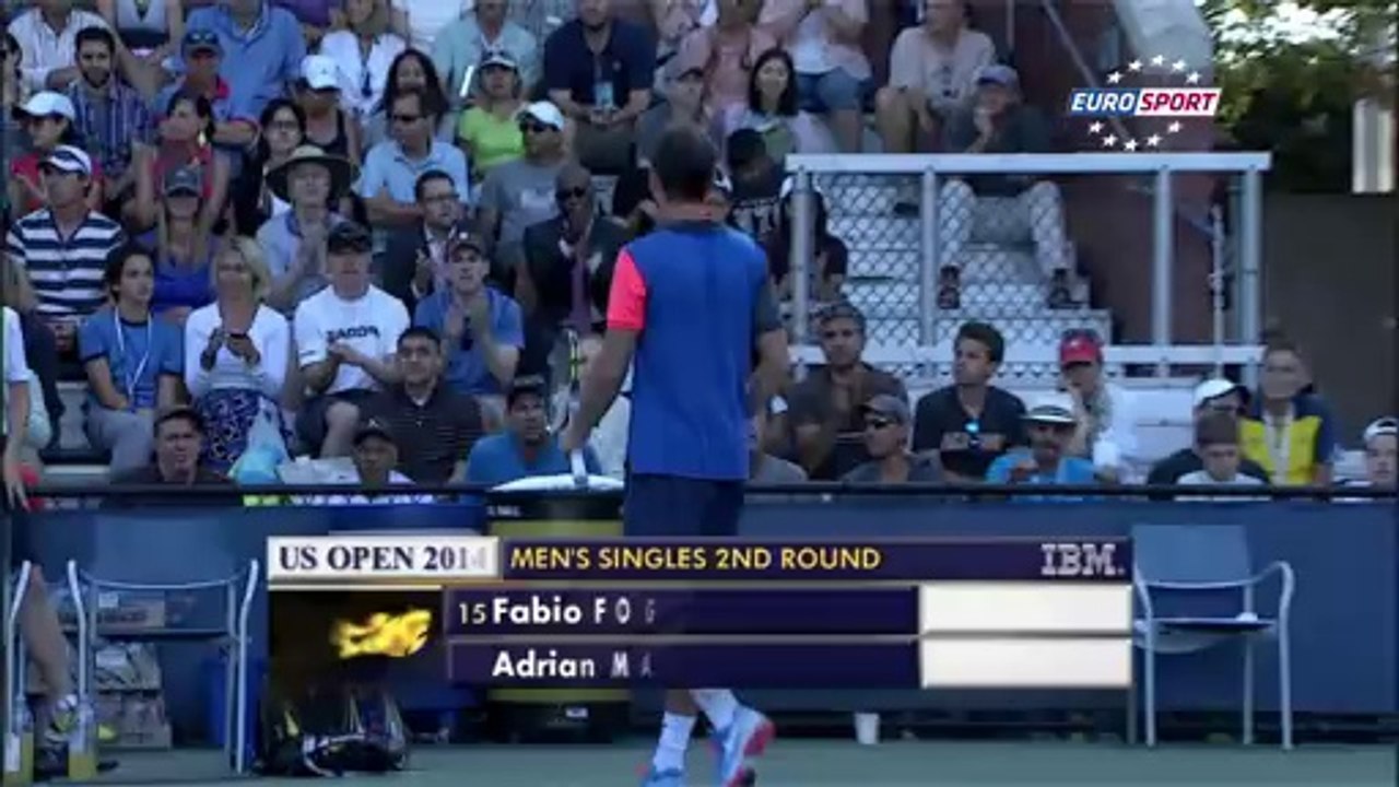 Amerika Açık : Fognini v Mannarino