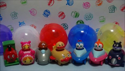 アンパンマンガチャ　あっちこっちアンパンマン３　ラインナップ７コンプ　Anpanman