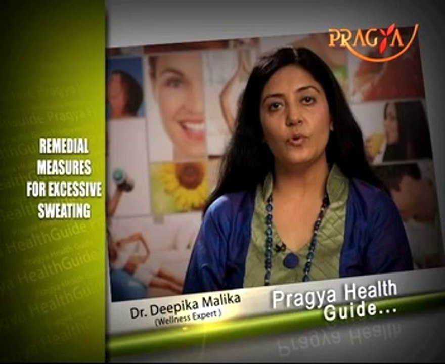 How to Cure Hyperhidrosis ( Excessive Sweating )-Dr. Deepika Malik(Wellness Expert)