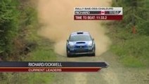 Rally drivers crash, continue racing, and win