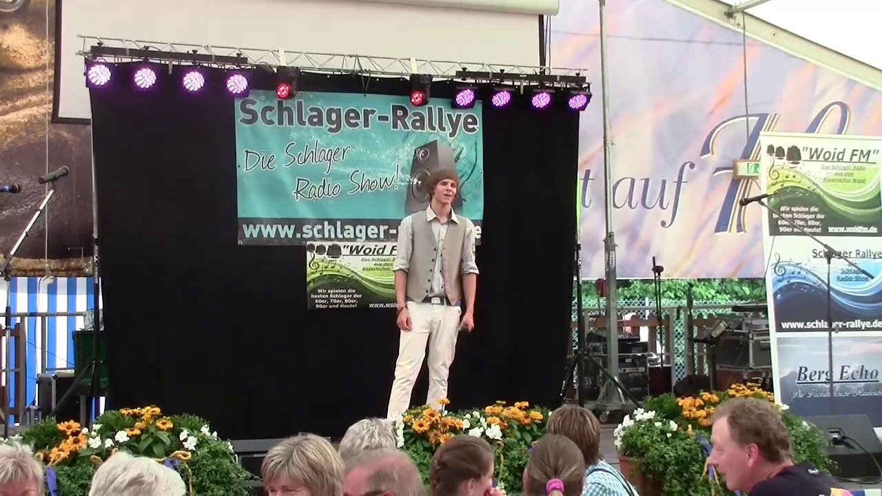 Marco Konegger live beiSchlagerralley in Bogen