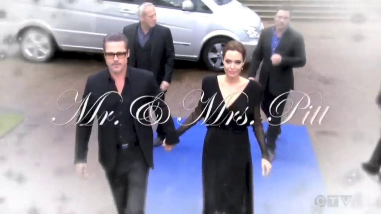 Brad Pitt and Angelina Jolie Married in France on 23Aug2014