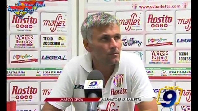 Barletta - Messina 1-0 | Le dichiarazioni di Marco Sesia - Allenatore SS Barletta
